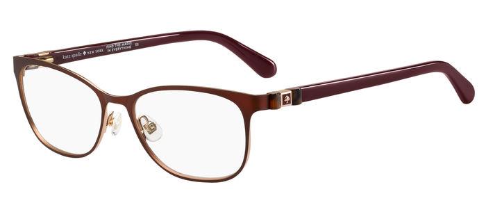 Preloved - Kate Spade Womens 53 Mm Opal Burgundy Eyeglasses Jonae-Lhf-53 One Color