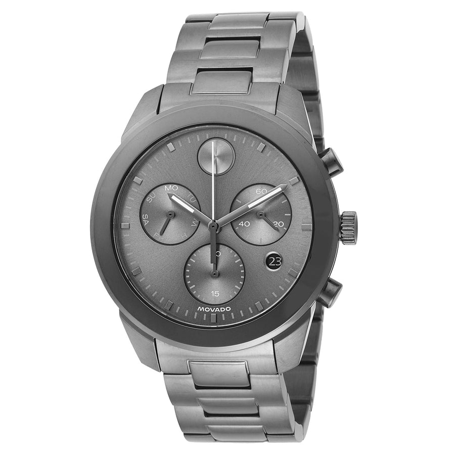 Preloved - Movado Mens Bold 44mm Quartz Watch 3601326 One Color Watches