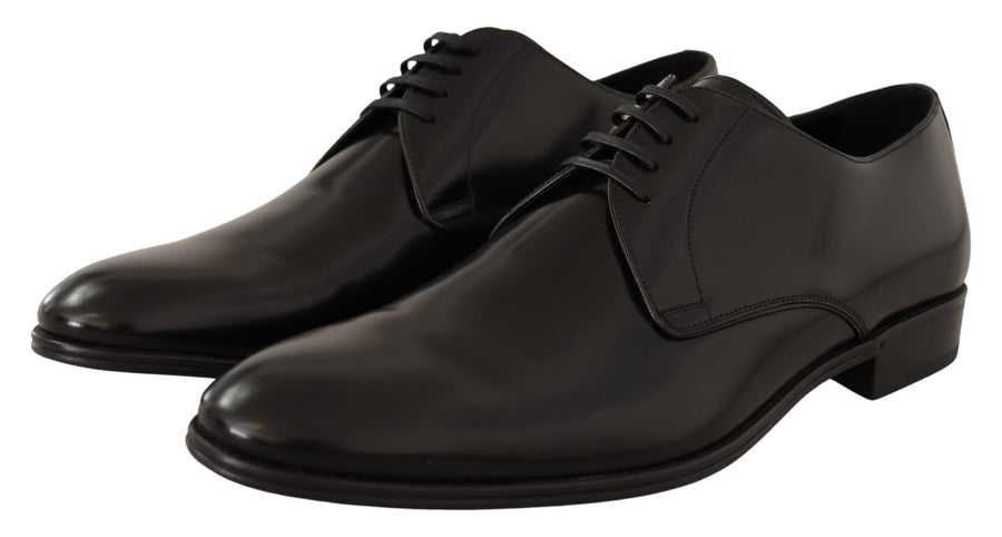Dolce & Gabbana 100% Leather derby shoe in black