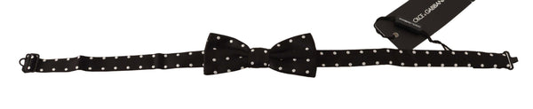 Dolce & Gabbana 100% Silk bow tie in black
