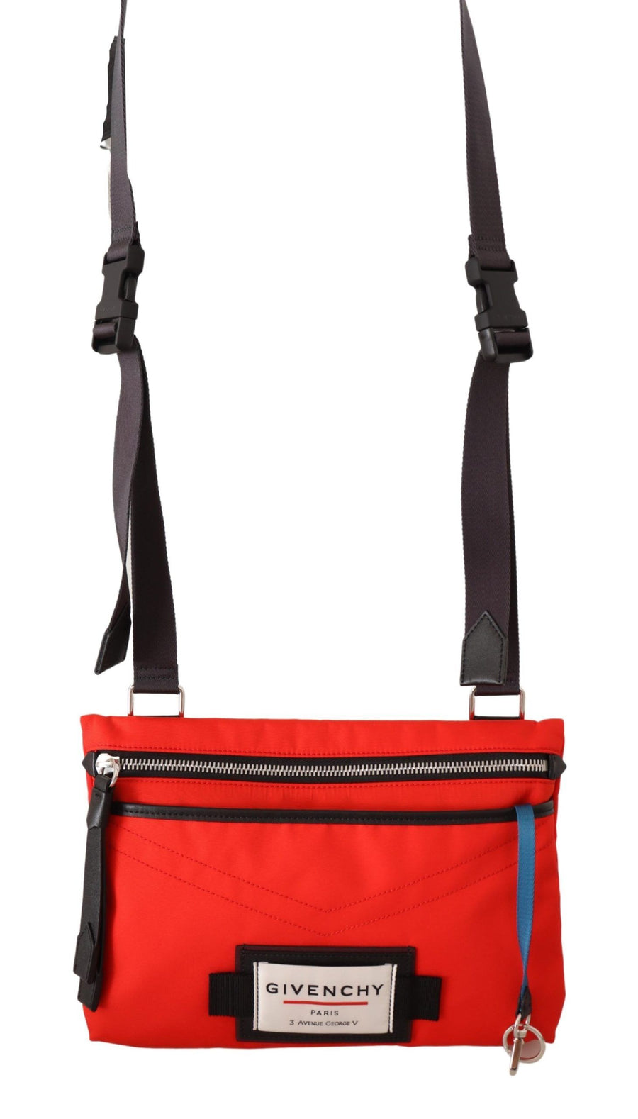 Givenchy 92% Polyamide crossbody bag in red