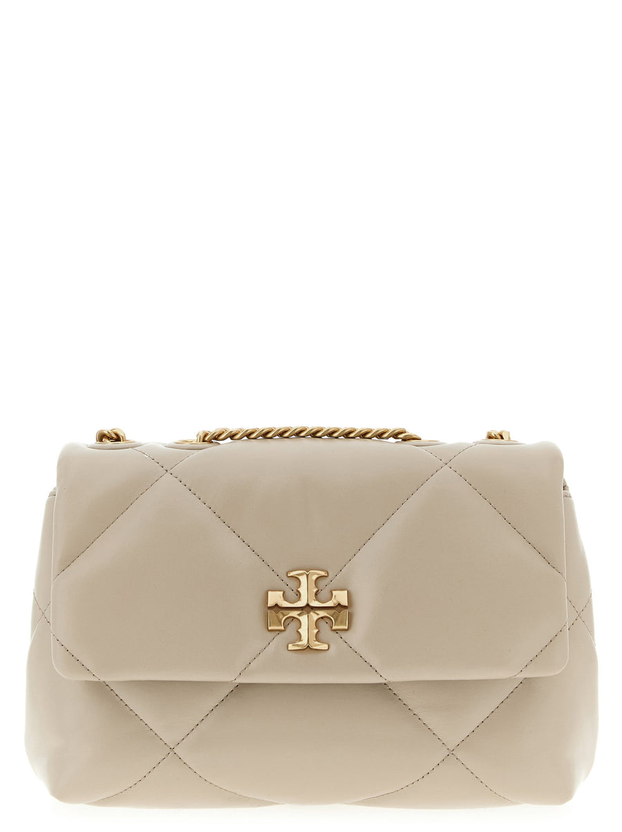 Tory Burch Kira Shoulder Bag — Beige