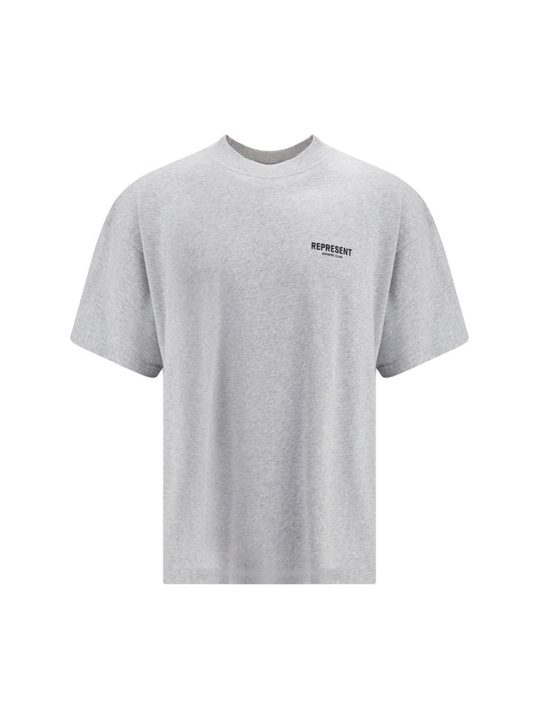 Represent 100% Cotton t-shirt in gray
