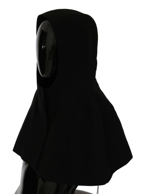 Dolce & Gabbana 99% Virgin Wool scarf in black