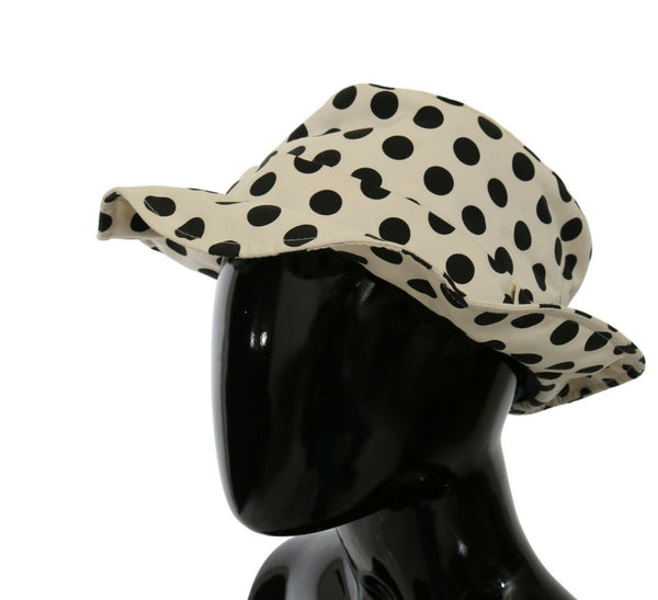 Dolce & Gabbana HAT20068 100% Cotton trilby hat in white