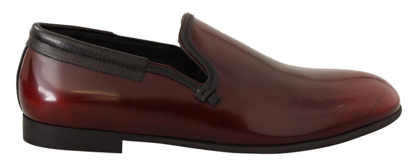 Dolce & Gabbana 100% Leather loafer in bordeaux