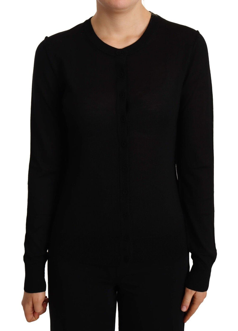 Dolce & Gabbana 100% Virgin Wool sweater in black