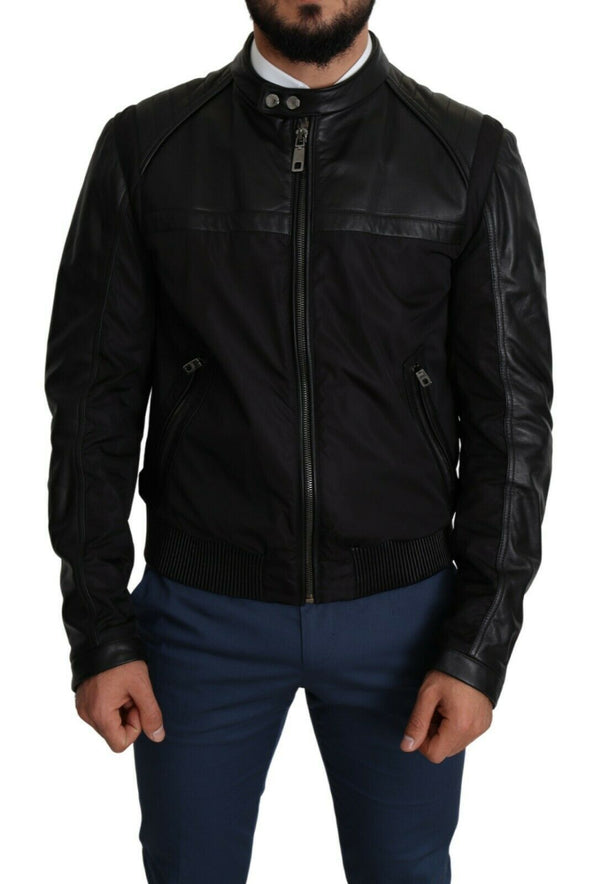 Dolce & Gabbana 60% Nylon jacket in black