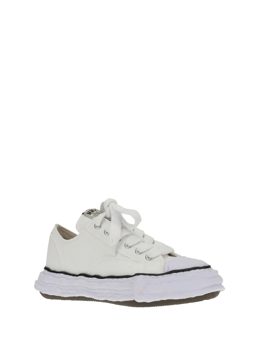 Sneakers Peterson 23 White Upper: Cotton Trainers