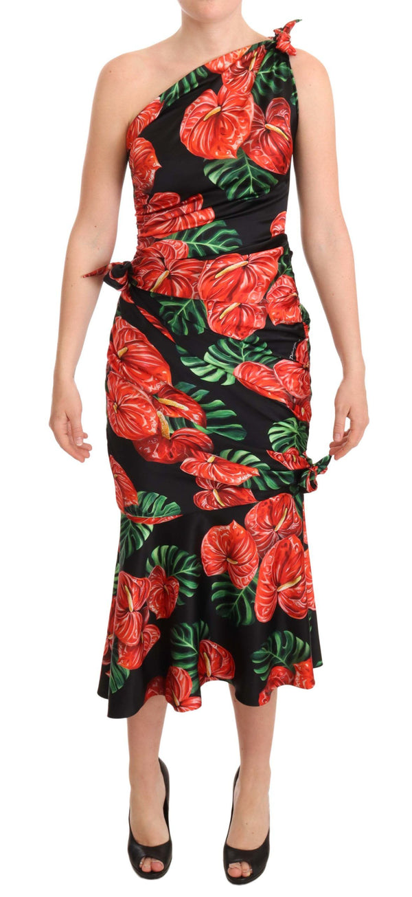 Dolce & Gabbana 92% Silk dress in black