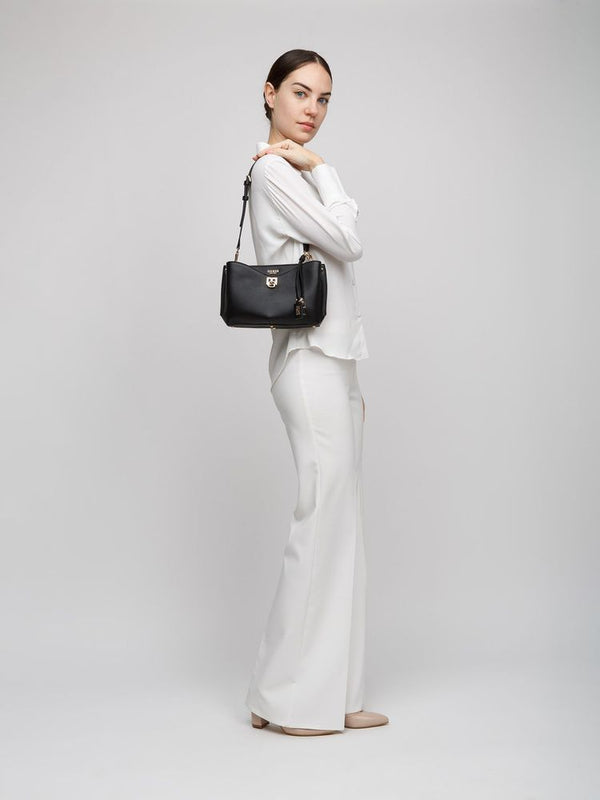 Guess 100% Polyurethane shoulder bag in black