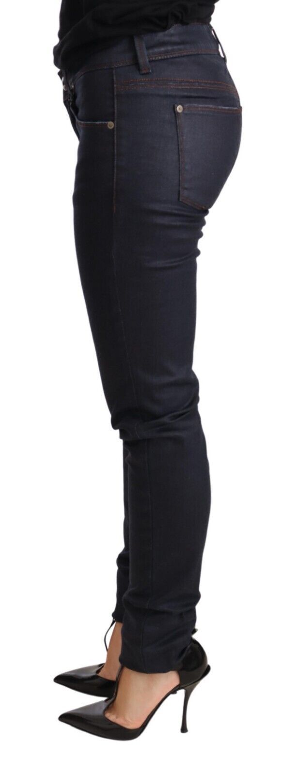 Ermanno Scervino Cotton jeans in navy