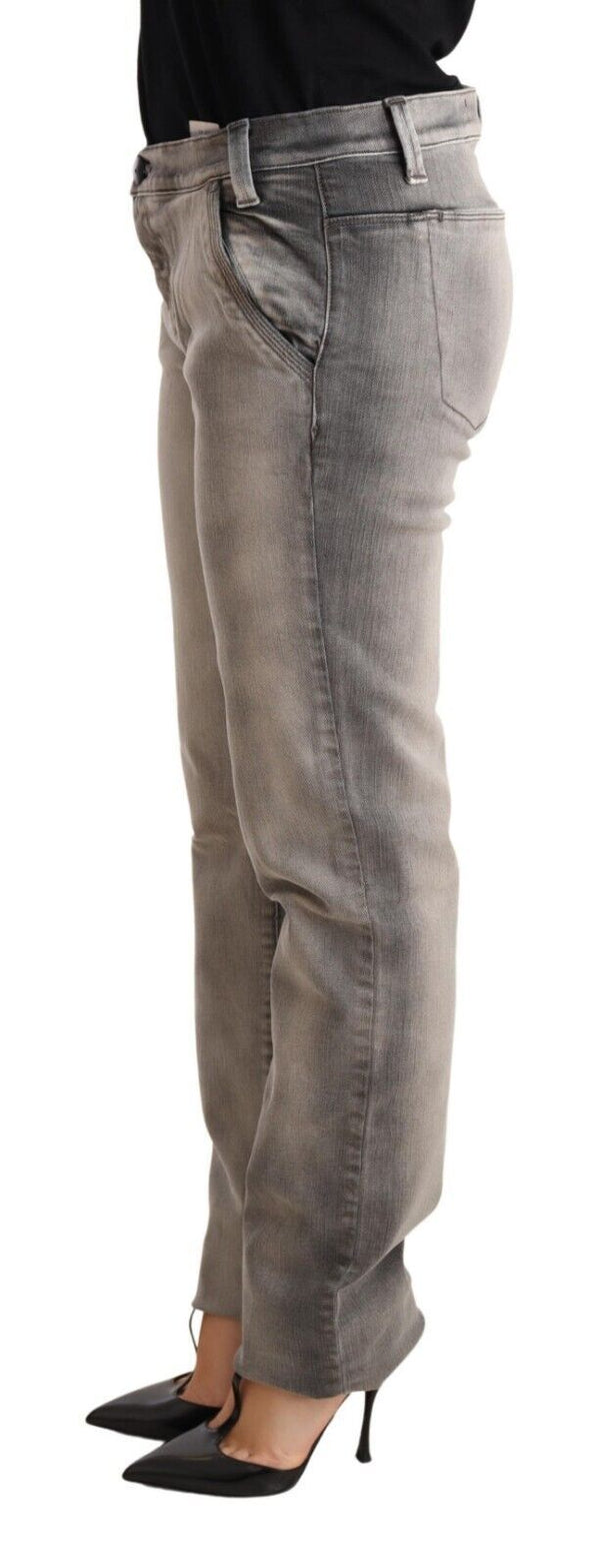 Ermanno Scervino Cotton jeans in gray