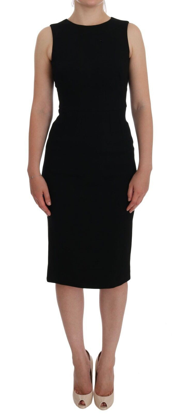 Dolce & Gabbana 97% Rayon dress in black