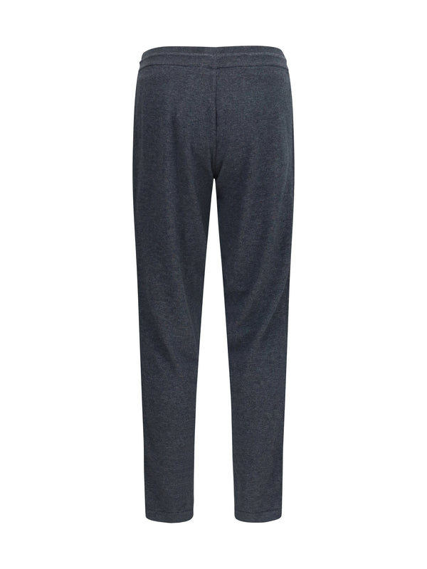 Cashmere Sweatpants Grey Melange (capra Hircus) Trousers