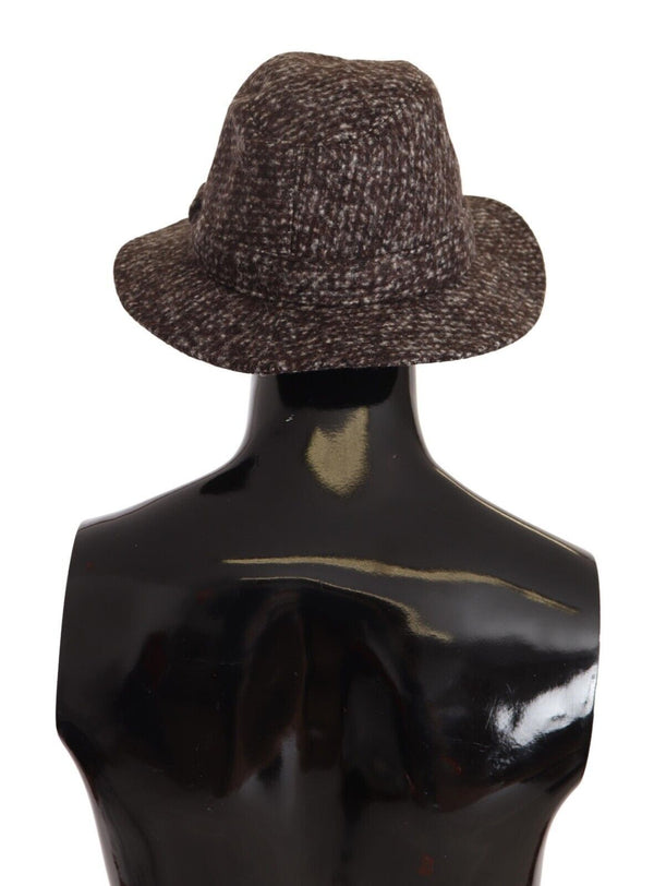 Dolce & Gabbana HAT9227 57% Wool winter hat in gray