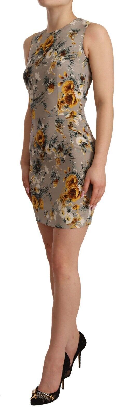 Dolce & Gabbana 85% Silk dress in gray