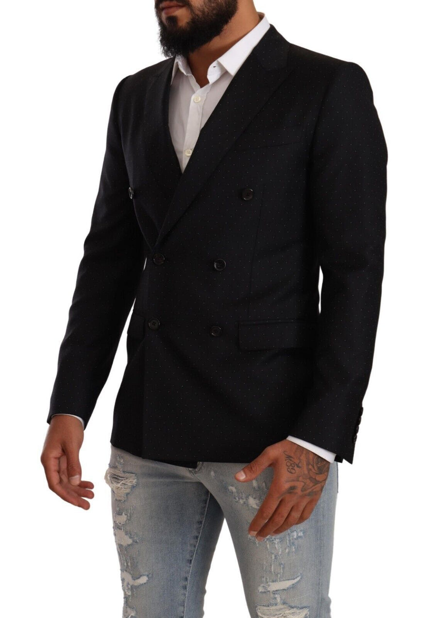Dolce & Gabbana 100% Virgin Wool blazer in black