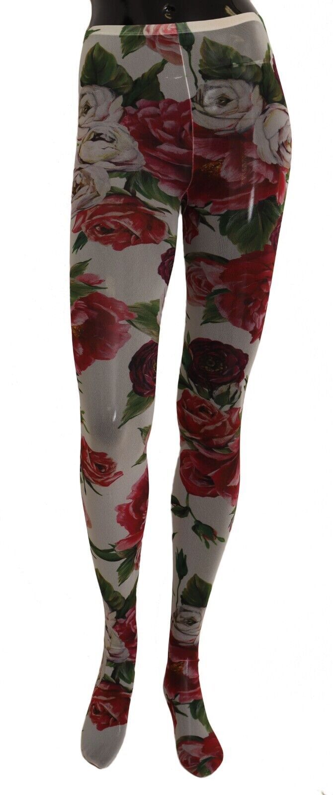 Dolce & Gabbana 100% Nylon leggings in white