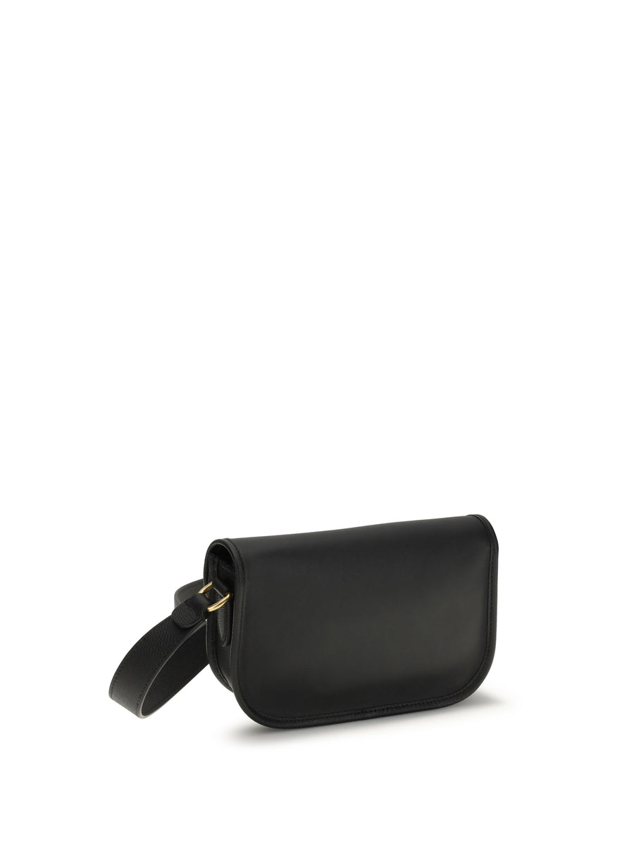 Shoulder Bag Antibes Black Leather Calf
