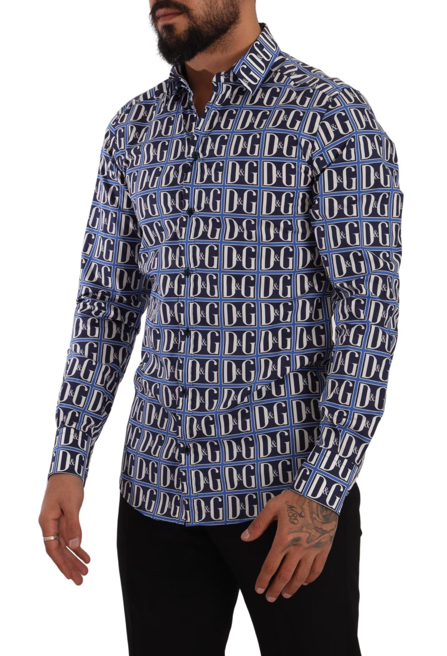 Dolce & Gabbana 100% Cotton shirt in blue