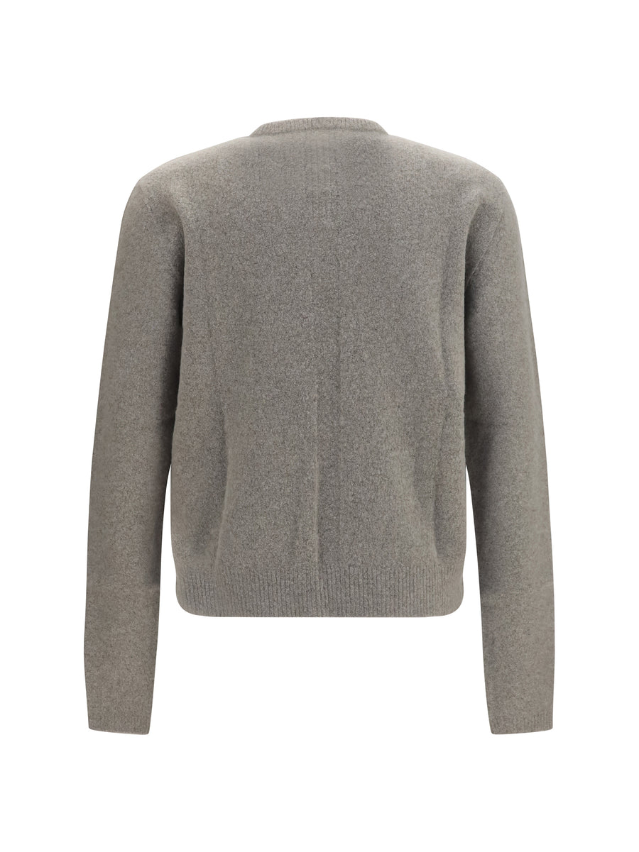 Crewneck Sweater Cashmere-Blend Dust