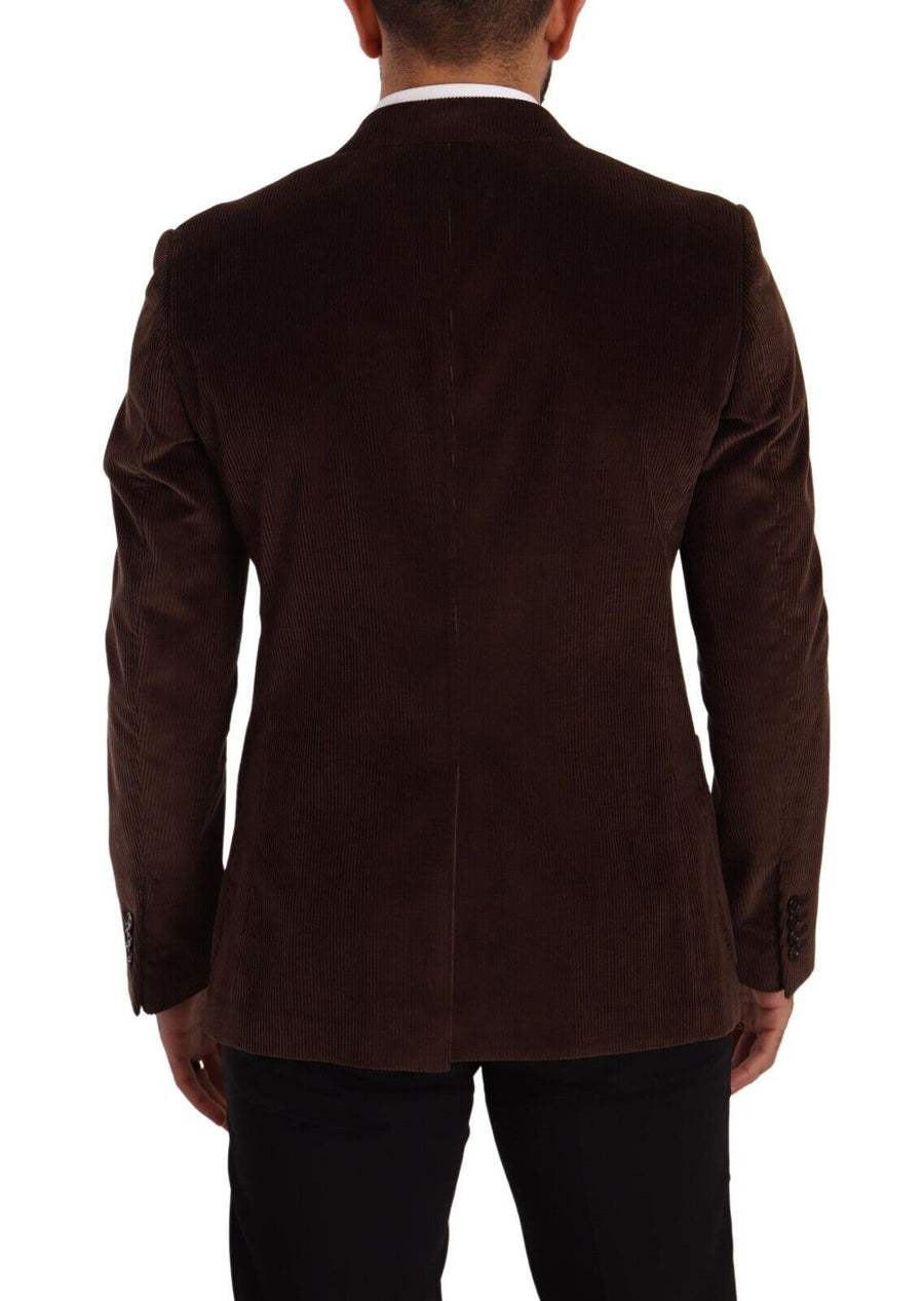 Dolce & Gabbana 100% Cotton (body) blazer in brown
