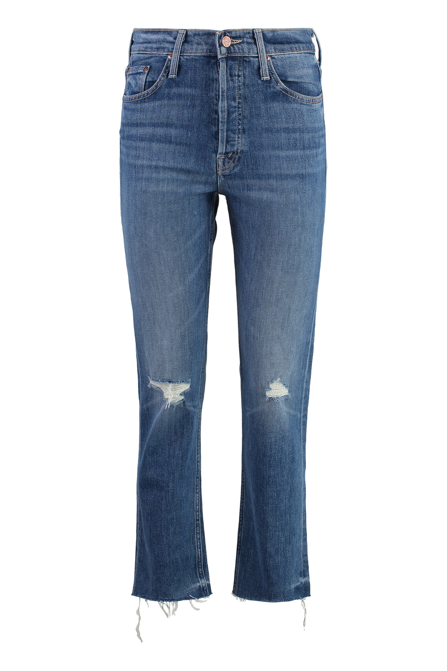 Tomcat Cropped Skinny Jeans Denim Cotton