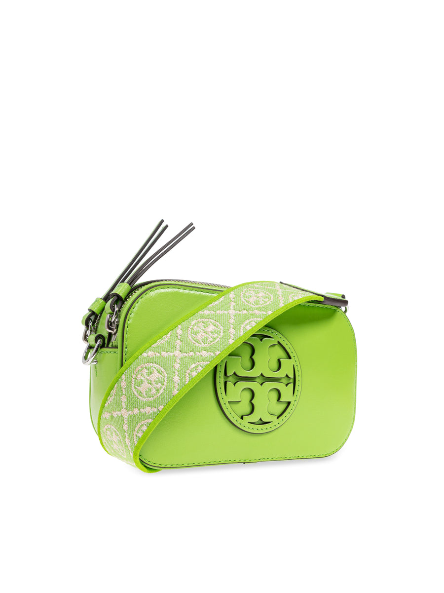 Tory Burch Leather mini bag in green