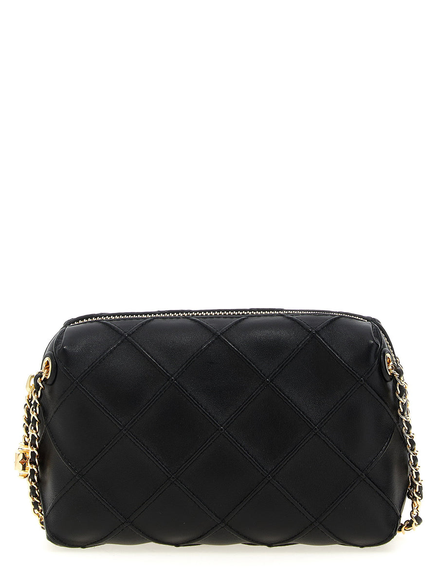 Tory Burch Fleming Crossbody Bag — Black