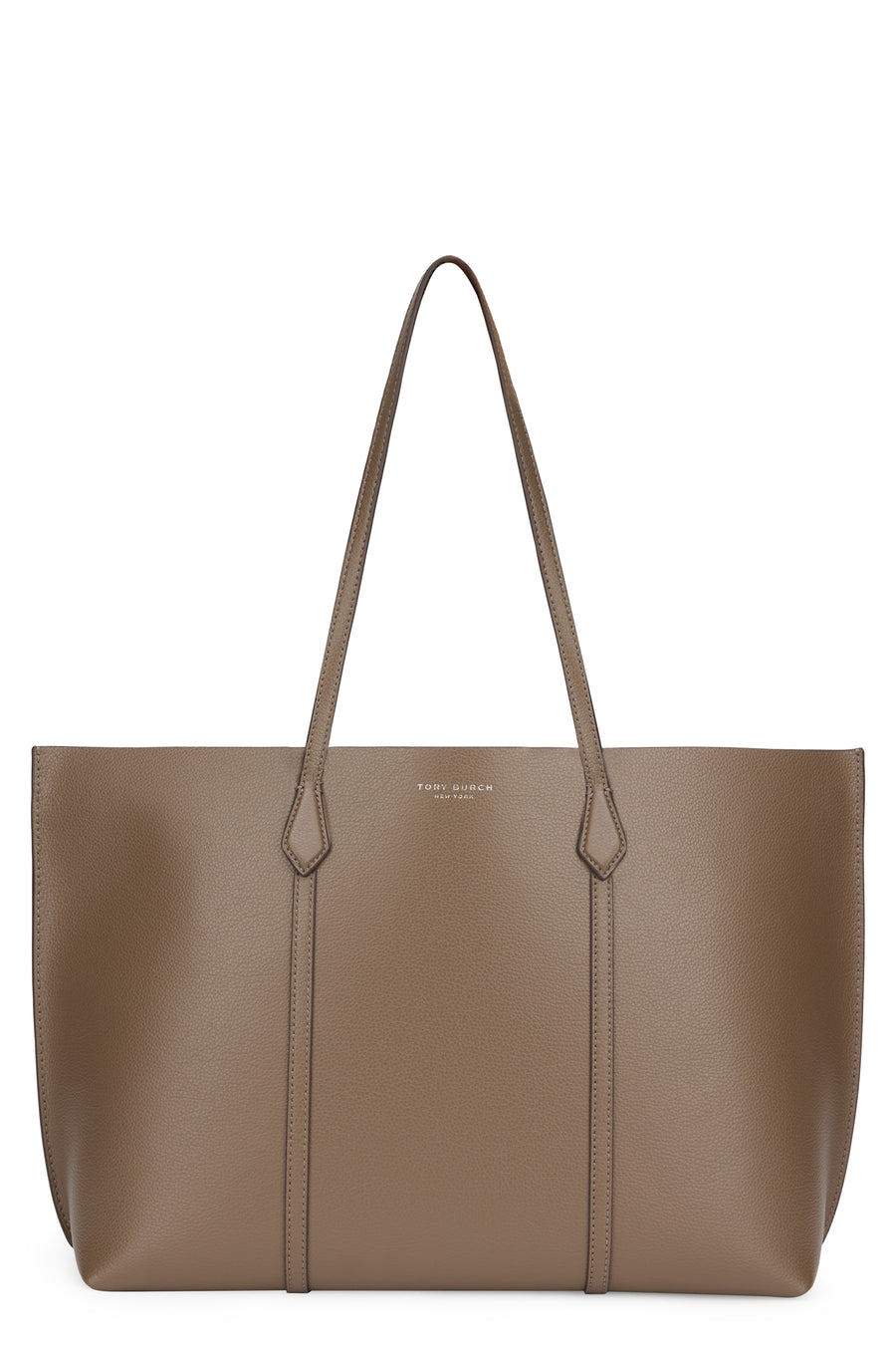 Tote Bag Perry Leather Wild Mushroom Calfskin