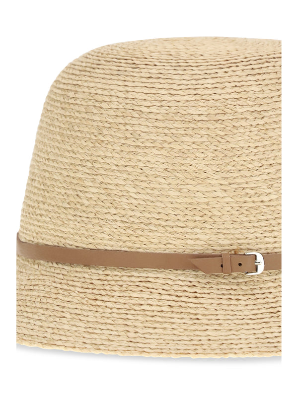 Straw Hat Raffia Natural-Tan Natural/tan