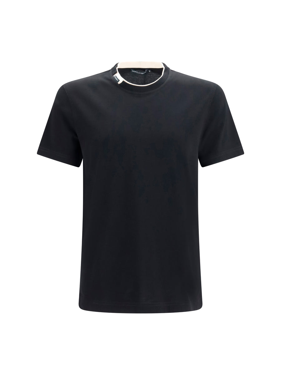 T-Shirt Cotton Jersey Black T-shirts