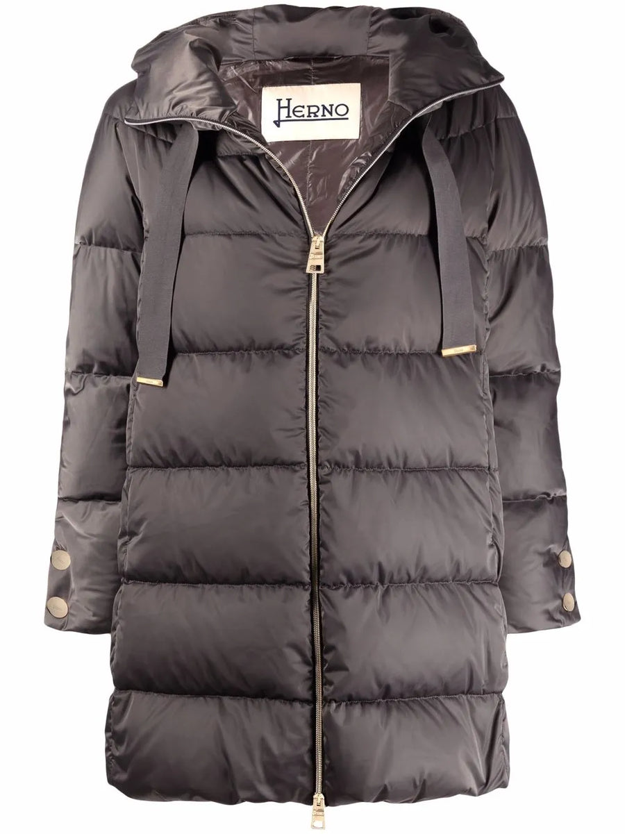 Herno Polyester 100% down jacket in grey