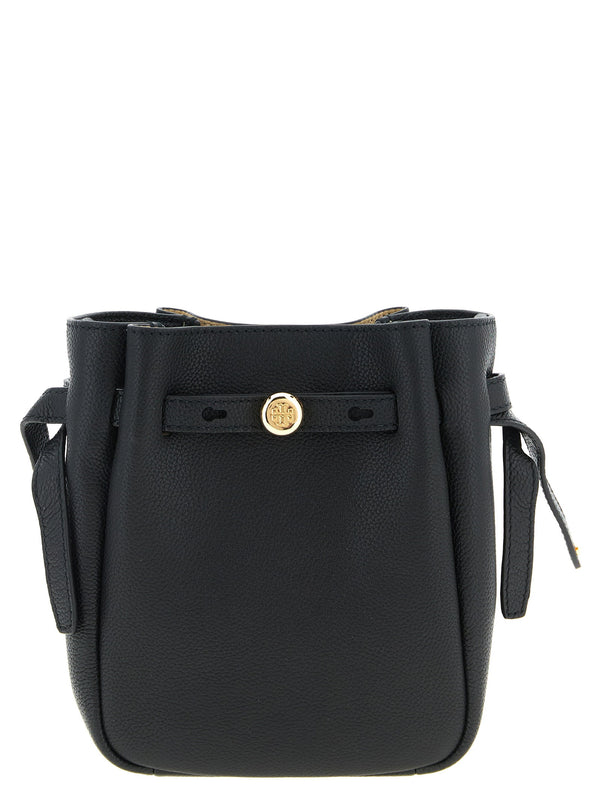 حقيبة دلو Tory Burch — أسود