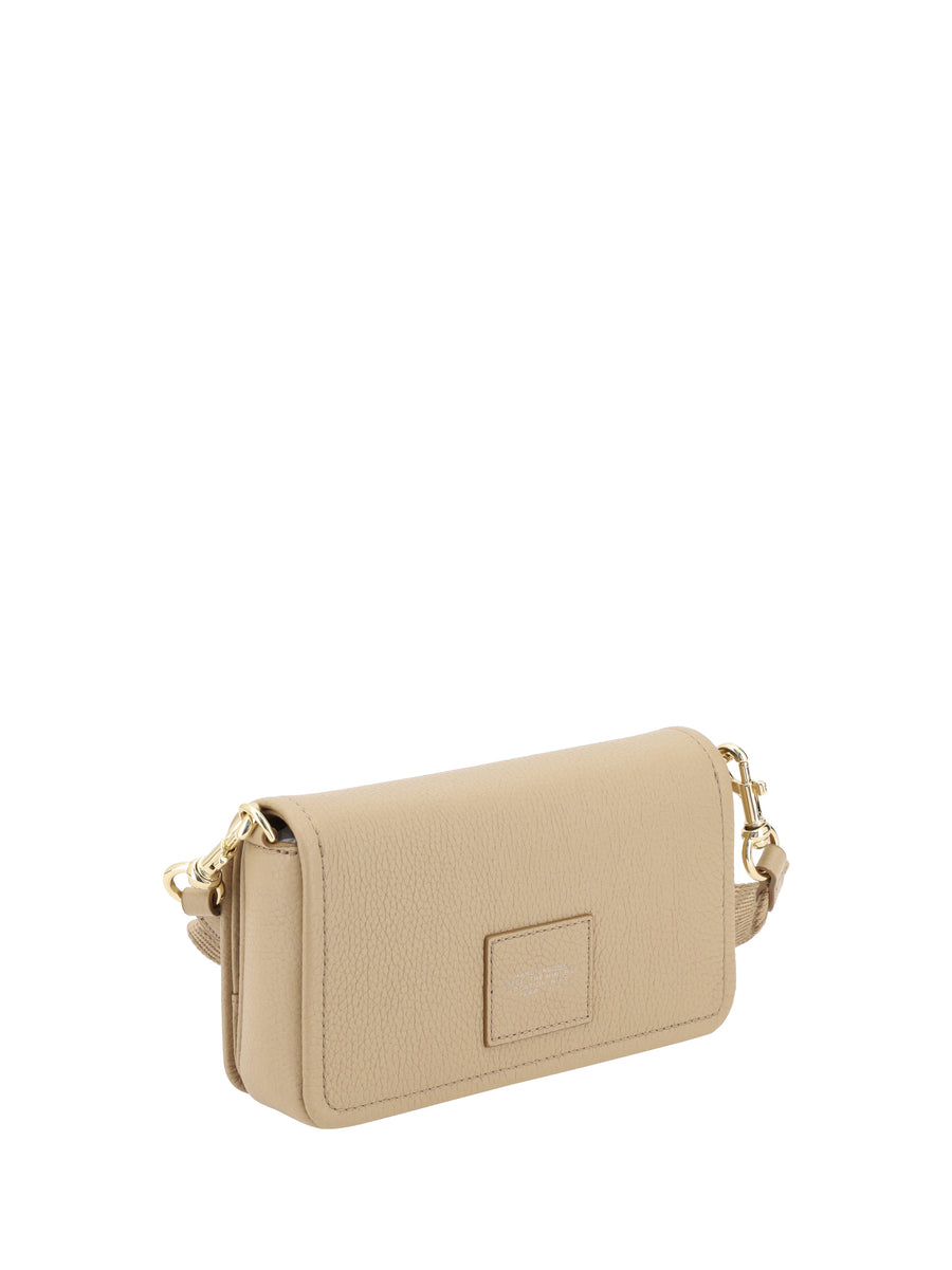 Mini Leather Shoulder Bag Camel Calf