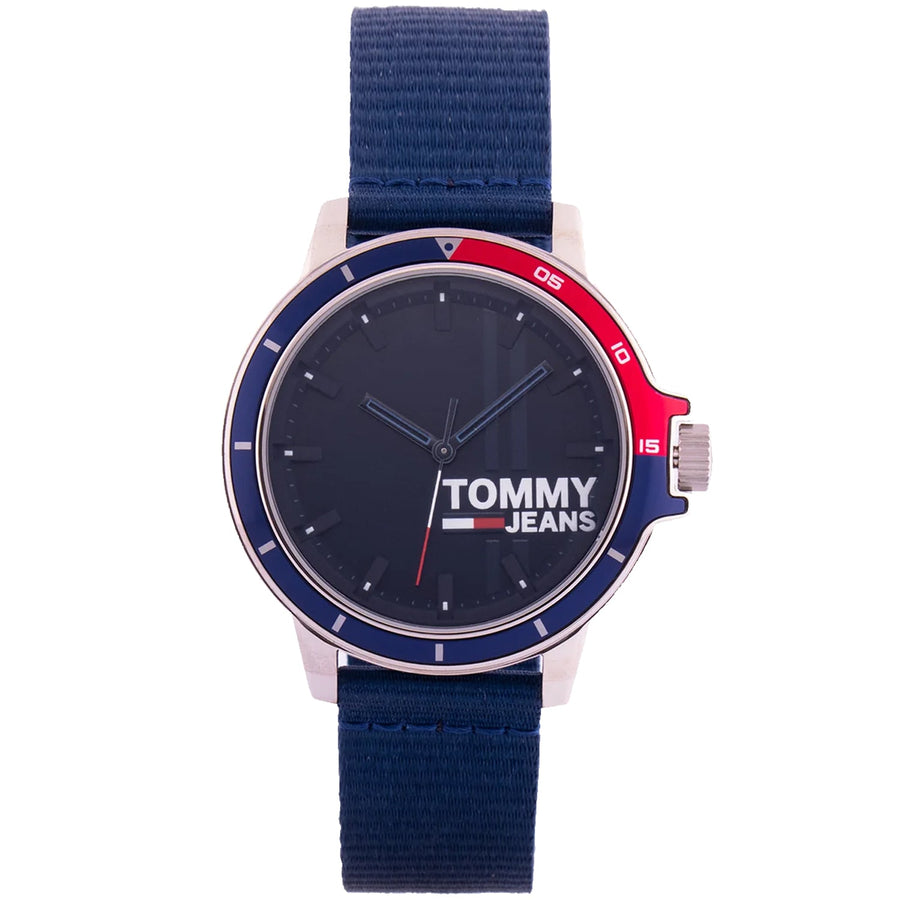 Tommy Hilfiger Stainless steel case watch in navy