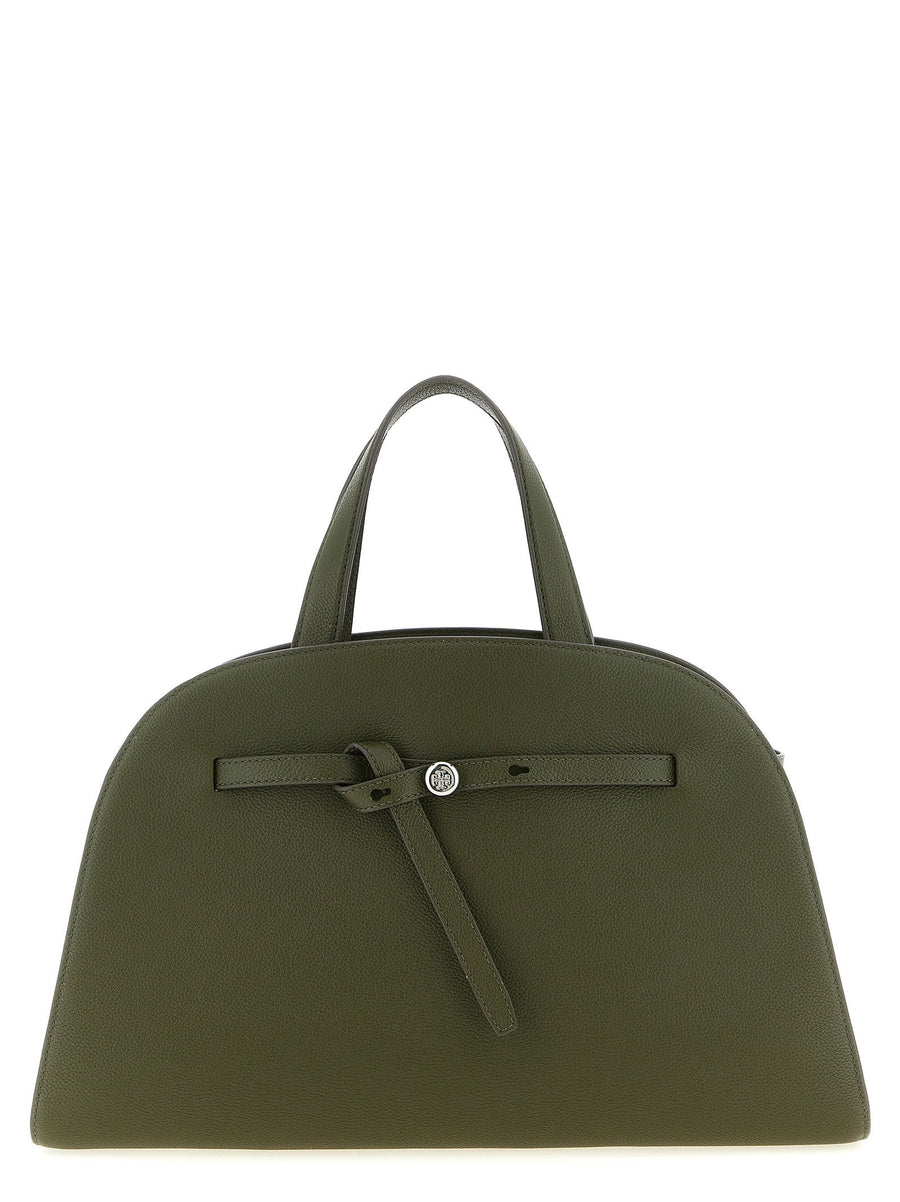 Tory Burch Romy Top Handle Bag — olive green