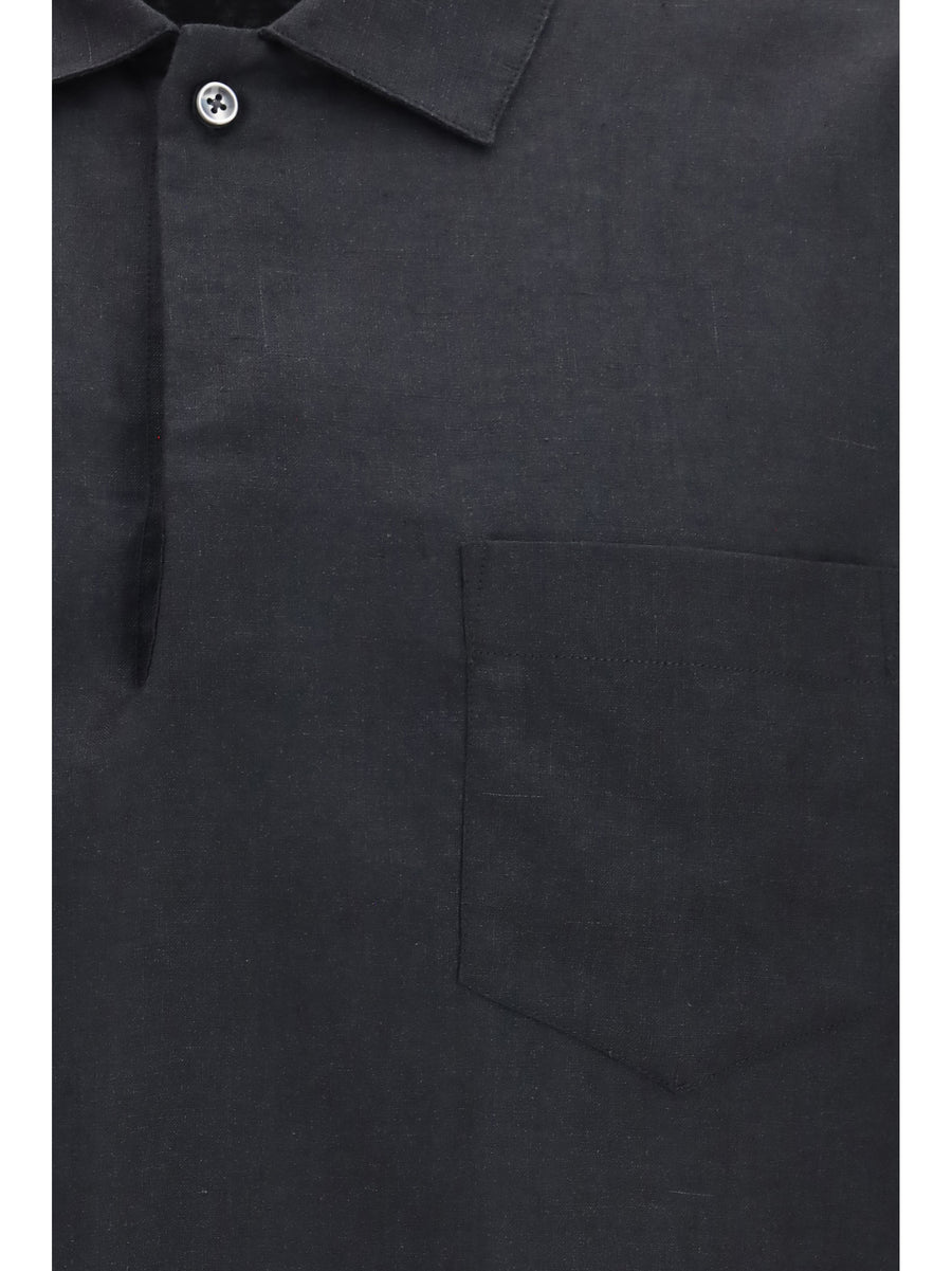 Linen Shirt Barry Black