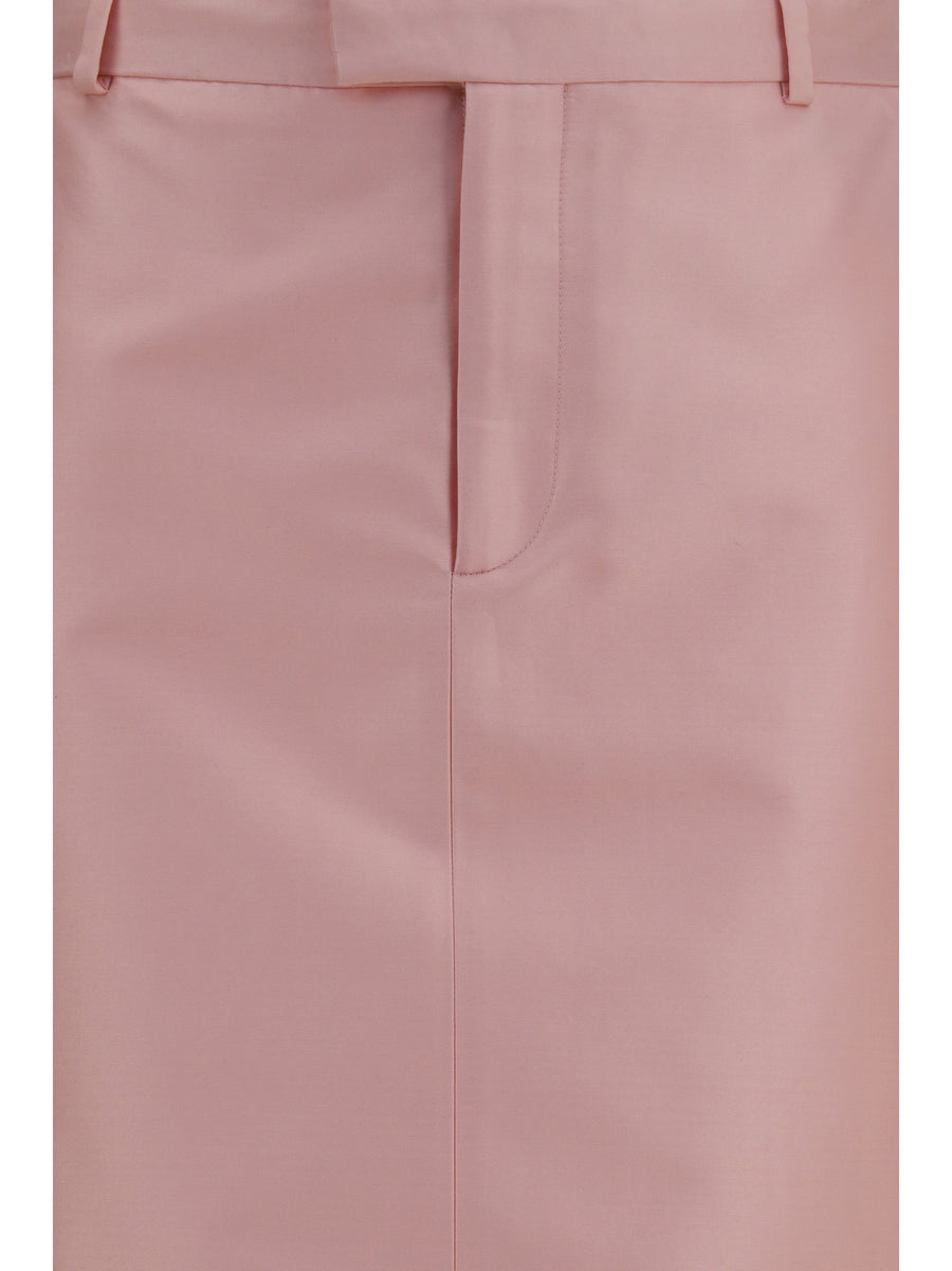 Skirt Silk Faille Hopeful Pink
