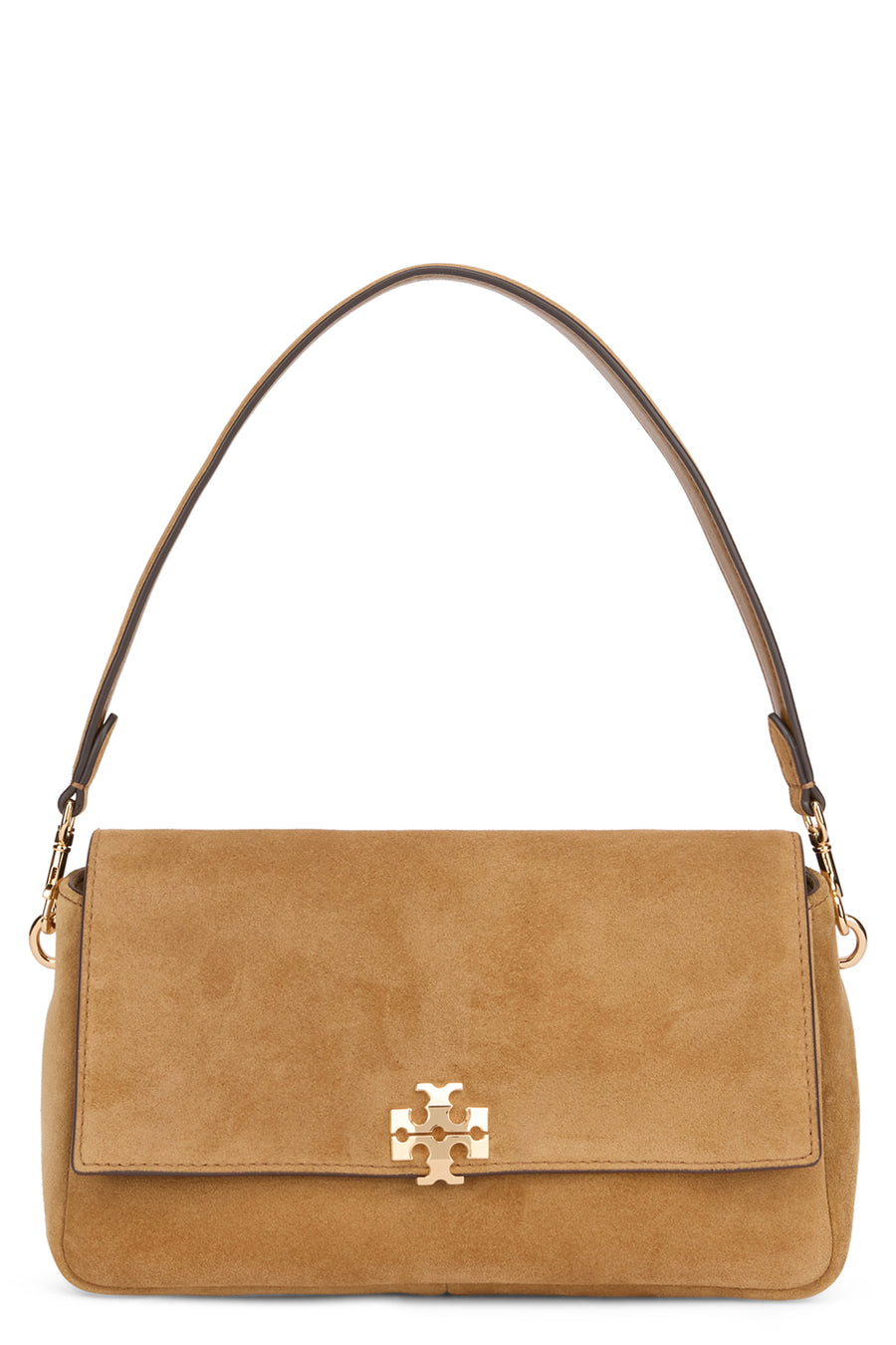 Shoulder Bag Charlie Suede Toffee Cowhide Handbags