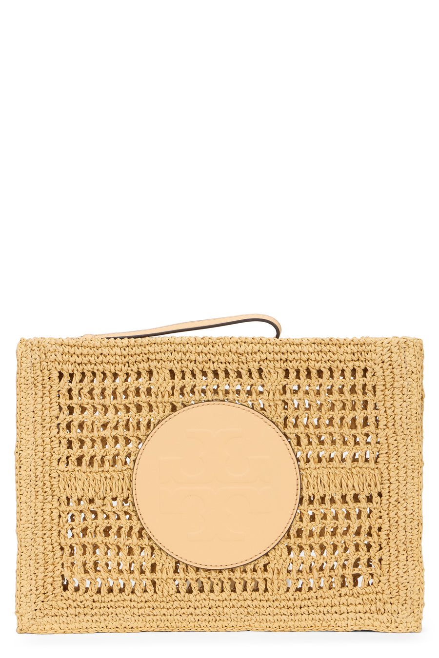 Pouch Ella Crochet Natural Raffia Clutch Bags