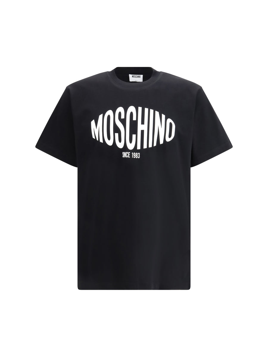 Moschino 100% Cotton t-shirt in black
