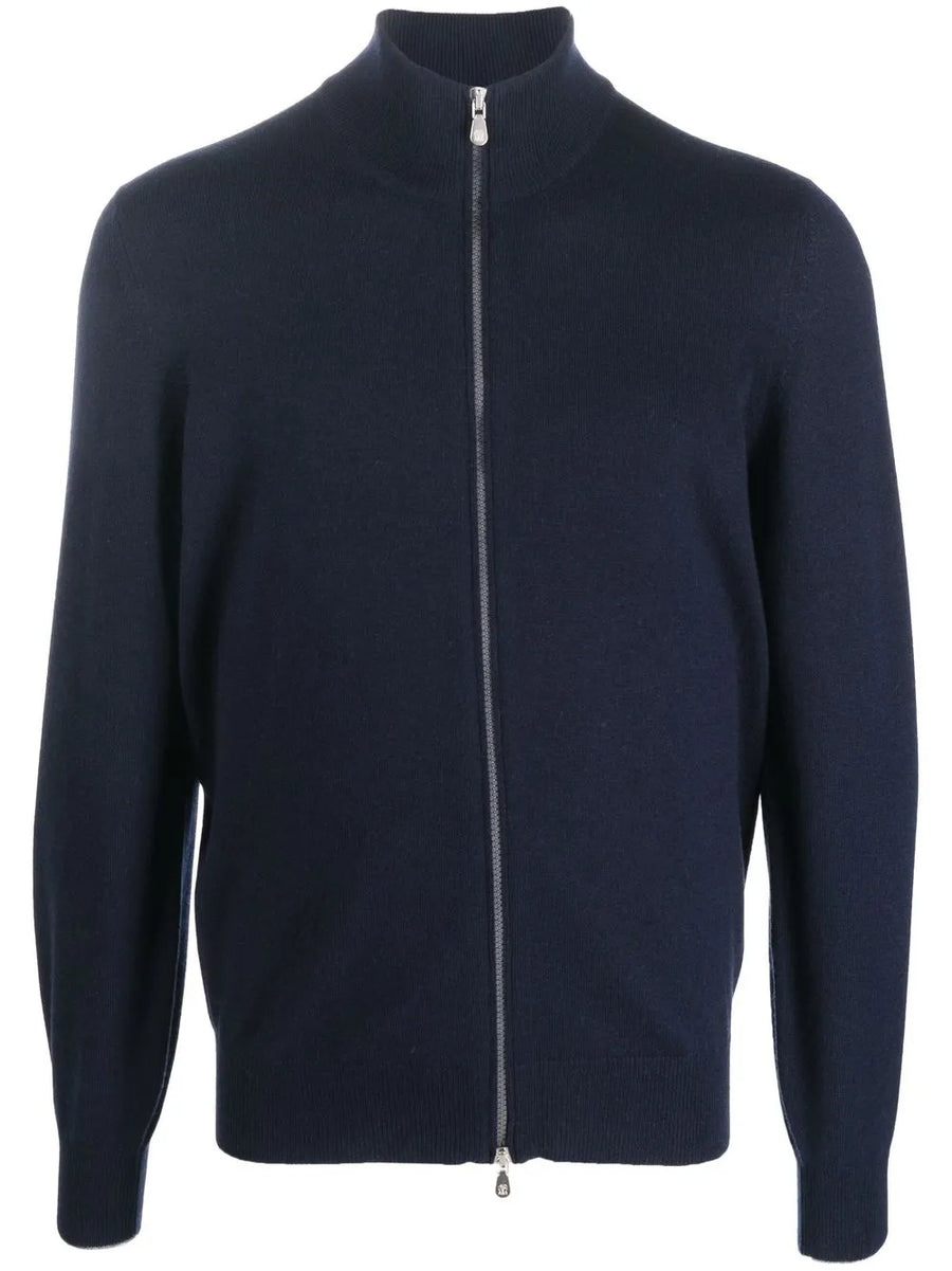 Brunello Cucinelli Cashmere 100% cardigan in navy