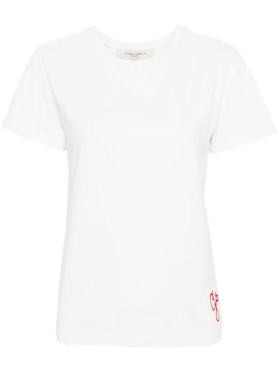 Golden Goose Cotton 100% t-shirt in white
