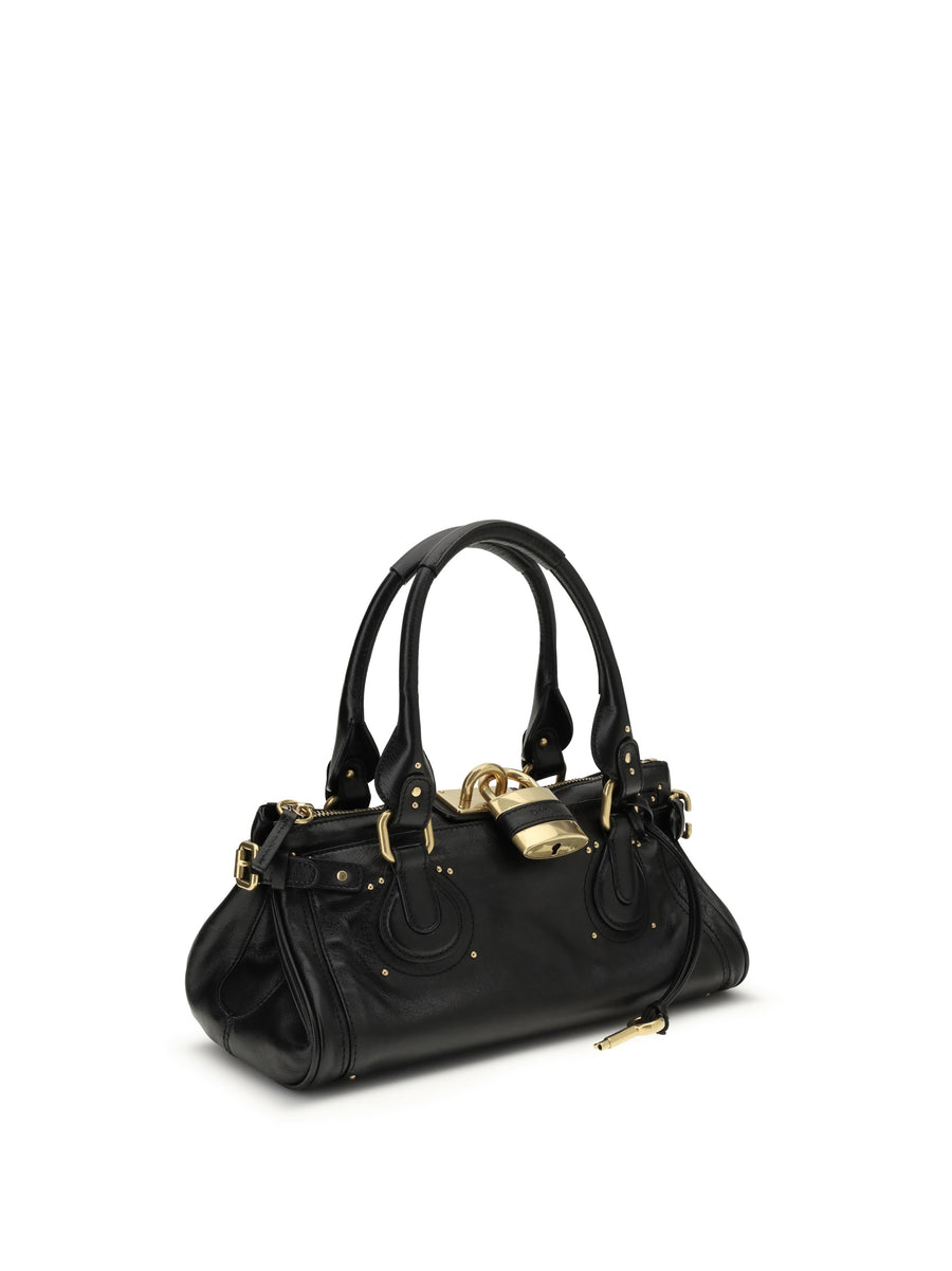 Paddington Bag Black Leather Buffalo Shoulder