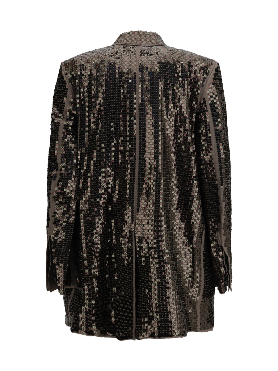 Single-Breasted Jacket Concordian Dust-Bronze Dust/bronze Cotton