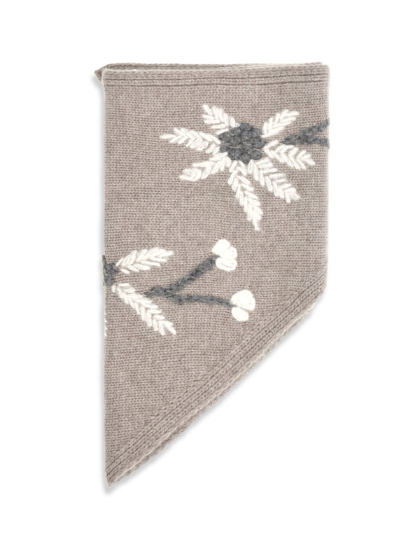 P.A.R.O.S.H. 100% Merino Wool Ovis Aries scarf in beige