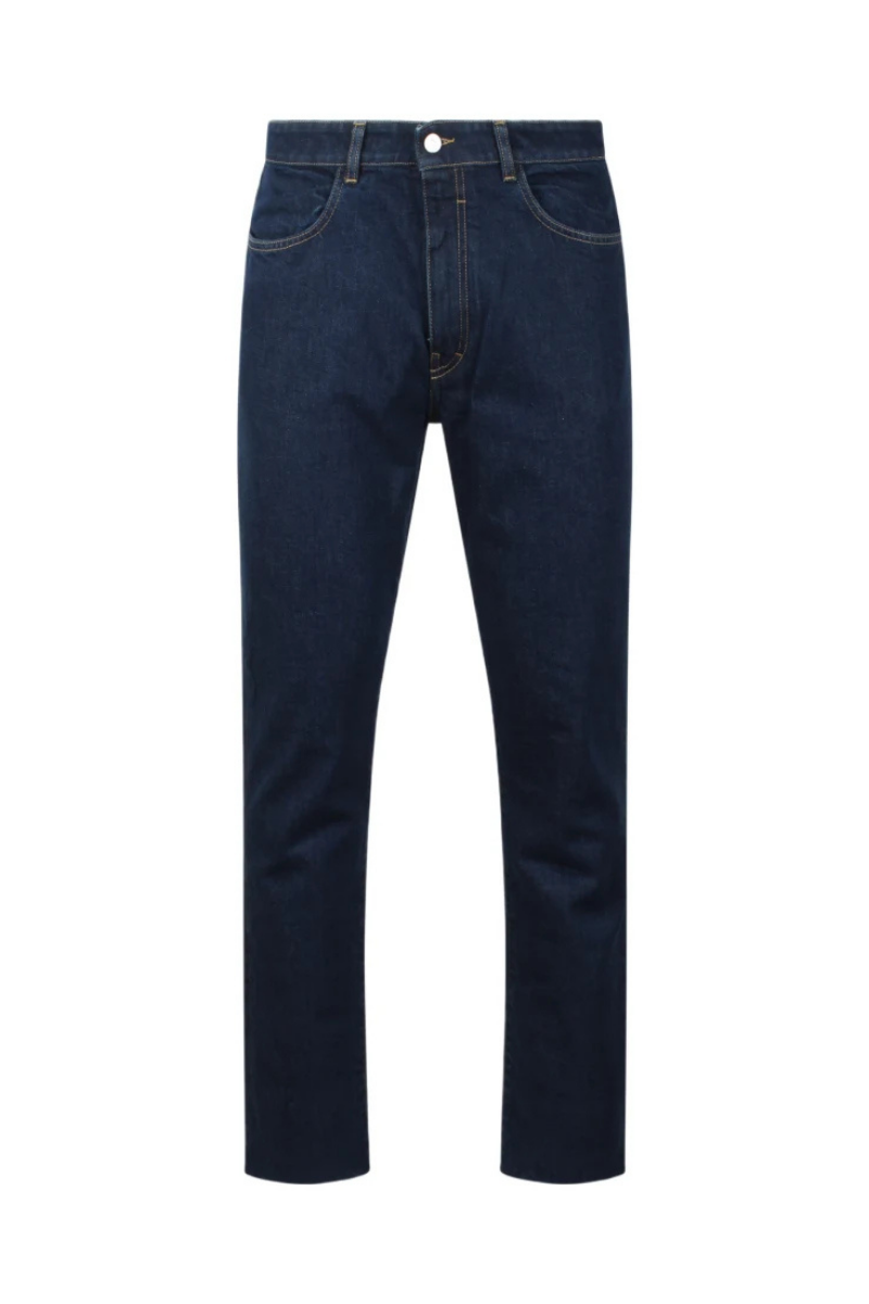 Givenchy Classic Slim Fit Pants_indigo Blue Clothing