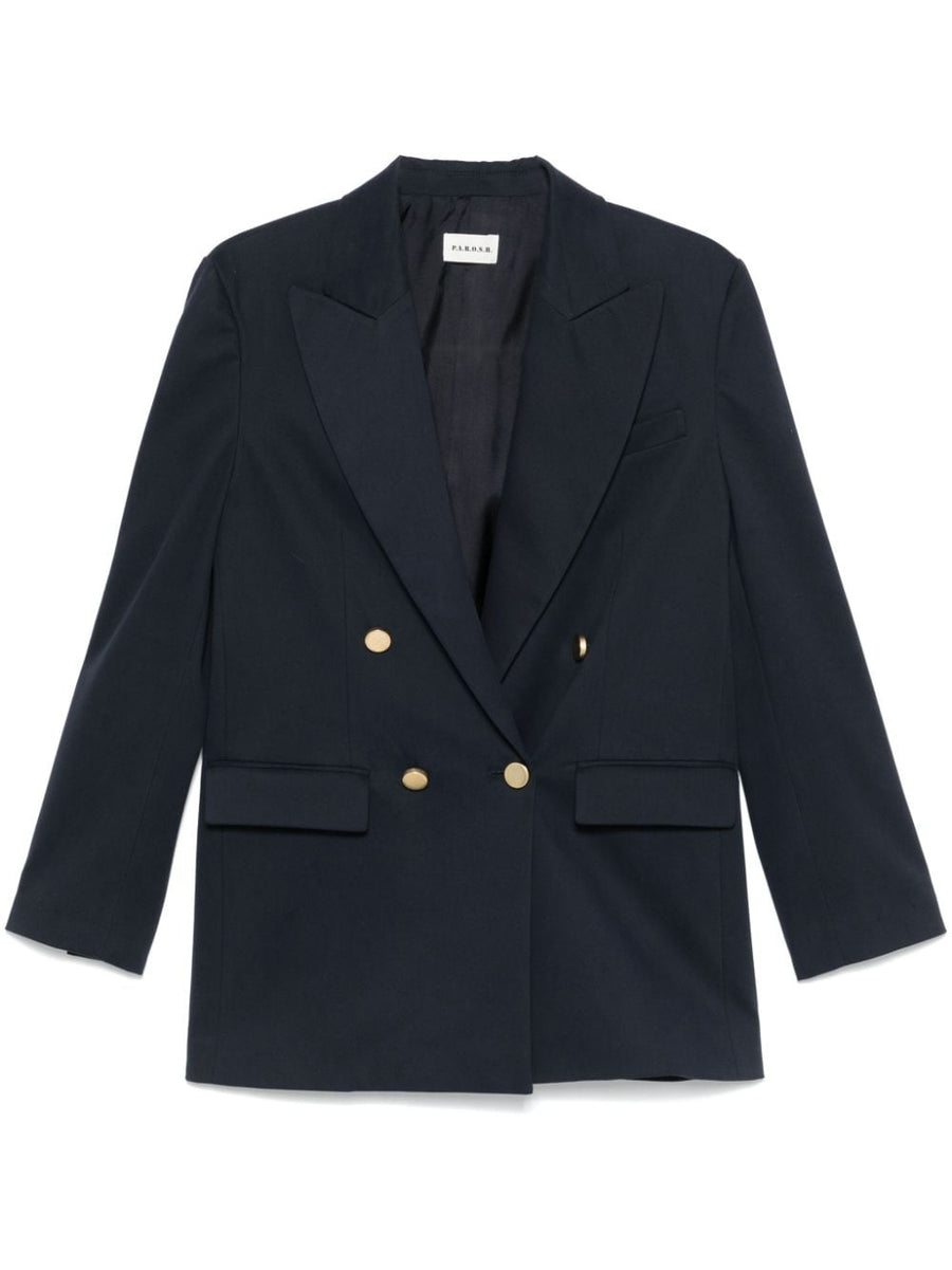 P.A.R.O.S.H. Crew cotton blend blazer jacket